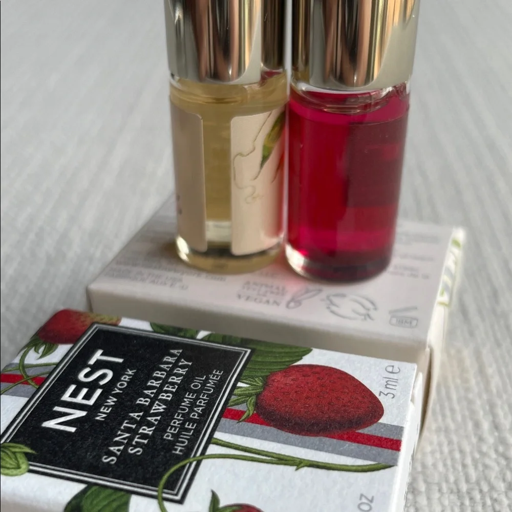 NEST Madagascar Vanilla & Santa Barbara Strawberry MINI fragrance Oil